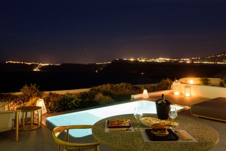 Neptune Luxury Suites on Akrotiri of Santorini island