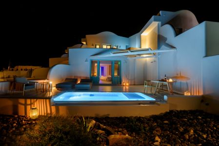 Neptune Luxury Suites in Akrotiri of Santorini island