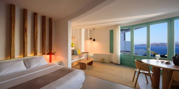 Neptune Luxury Suites on Akrotiri of Santorini island