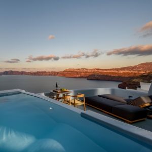 Neptune Luxury Suites in Akrotiri of Santorini island