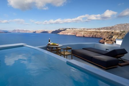 Neptune Luxury Suites in Akrotiri of Santorini island